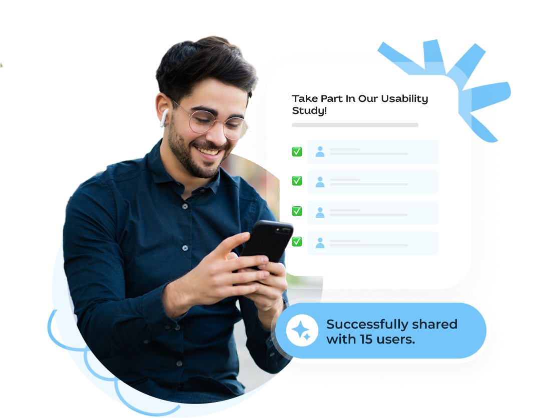 Invite Participants For Testing